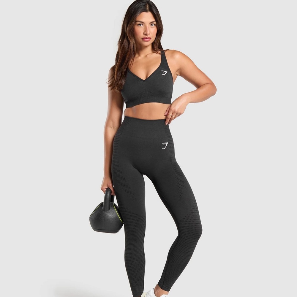 Gymshark black vital seamless leggings